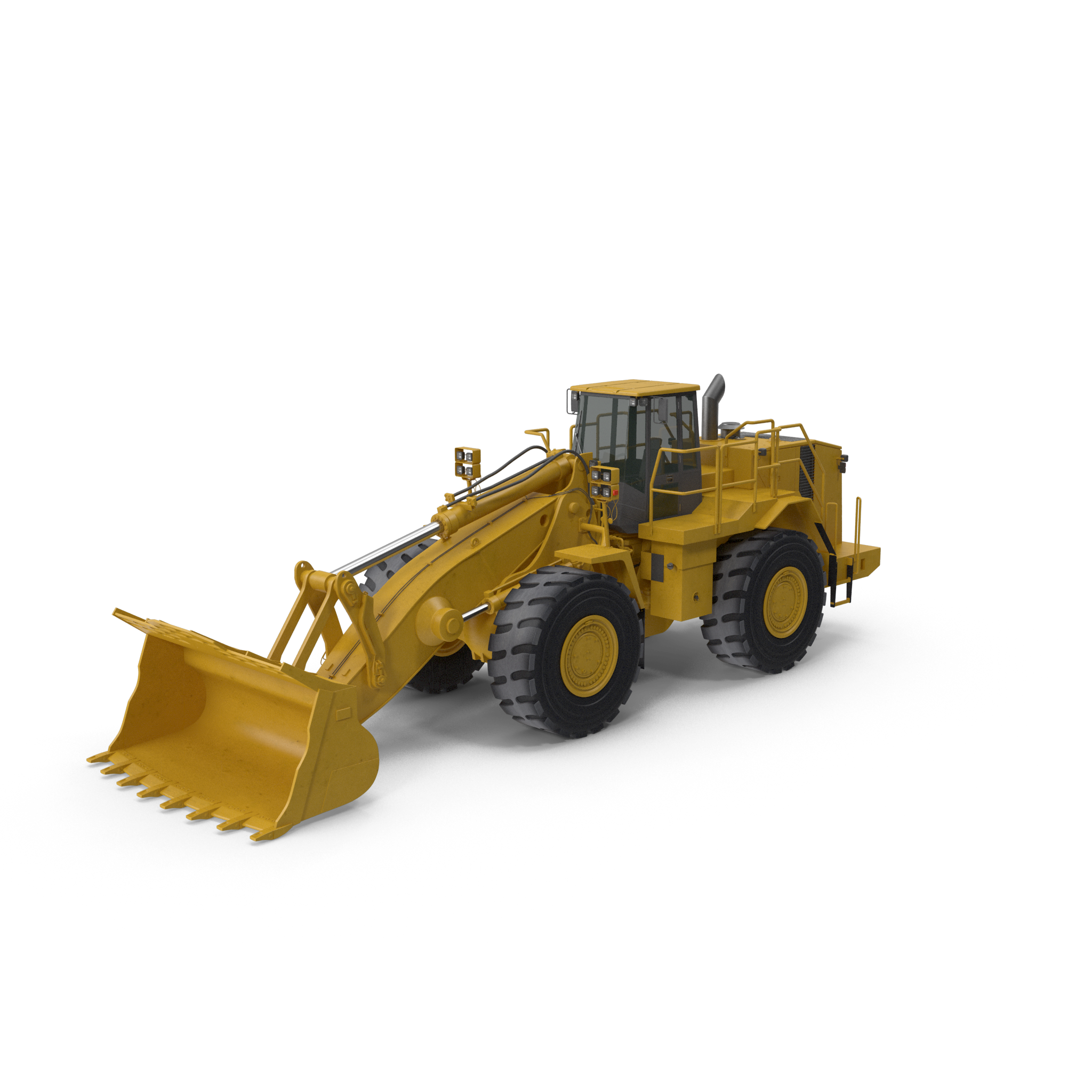 Fourteen Caterpillar Loaders
